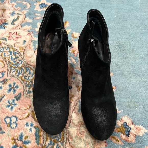 Marsell Black Suede Ankle Boots Size 36 1/2 - Picture 3 of 10